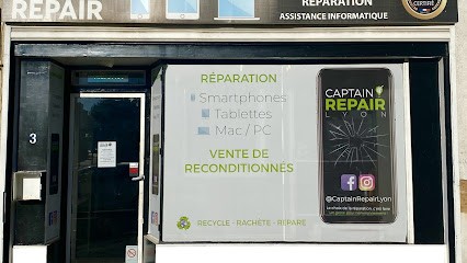 EcoRepair Chassieu certifié CAPTAIN REPAIR, Atelier de Réparation de Téléphone à Chassieu
