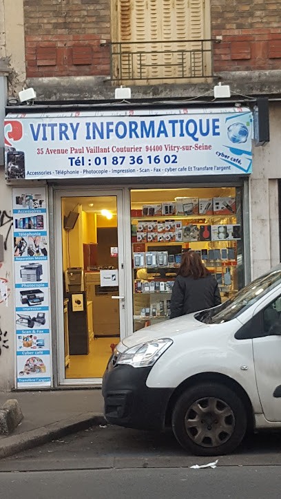 Vitry Informatique (Taxiphone,Cyber cafe & Reparation), Atelier de Réparation de Téléphone à Vitry-sur-Seine