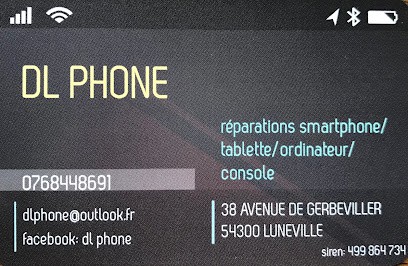 DL PHONE, Atelier de Réparation de Téléphone à Lunéville