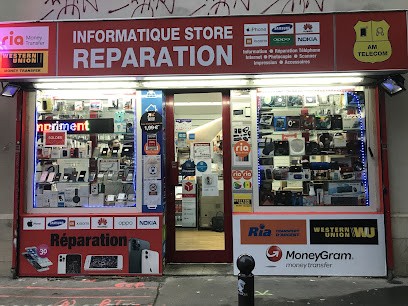 Informatique Store( AM Telecom), Atelier de Réparation de Téléphone à Paris 10