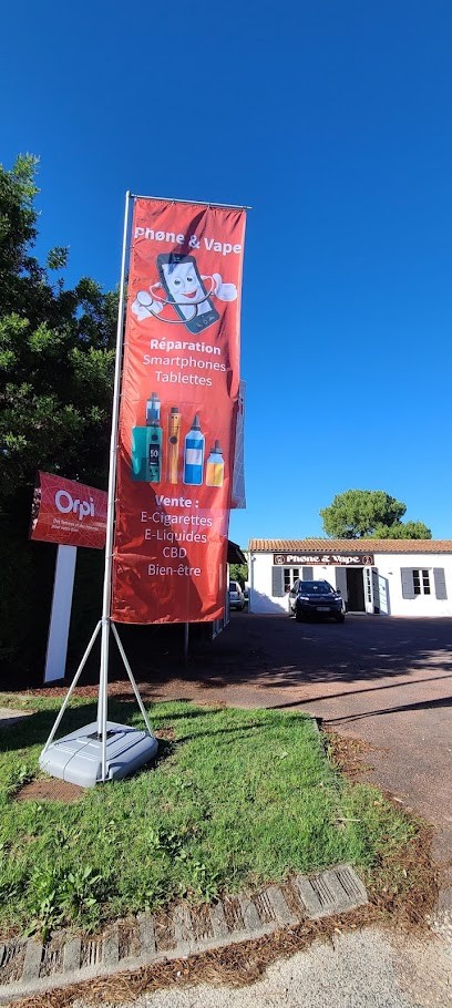 Phøne & Vape, Réparation mobiles, E-Liquides et CBD, Atelier de Réparation de Téléphone à Dolus-d'Oléron