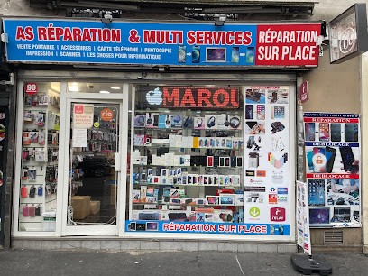 AS REPARATION & MULTI SERVICES, Atelier de Réparation de Téléphone à Paris 20