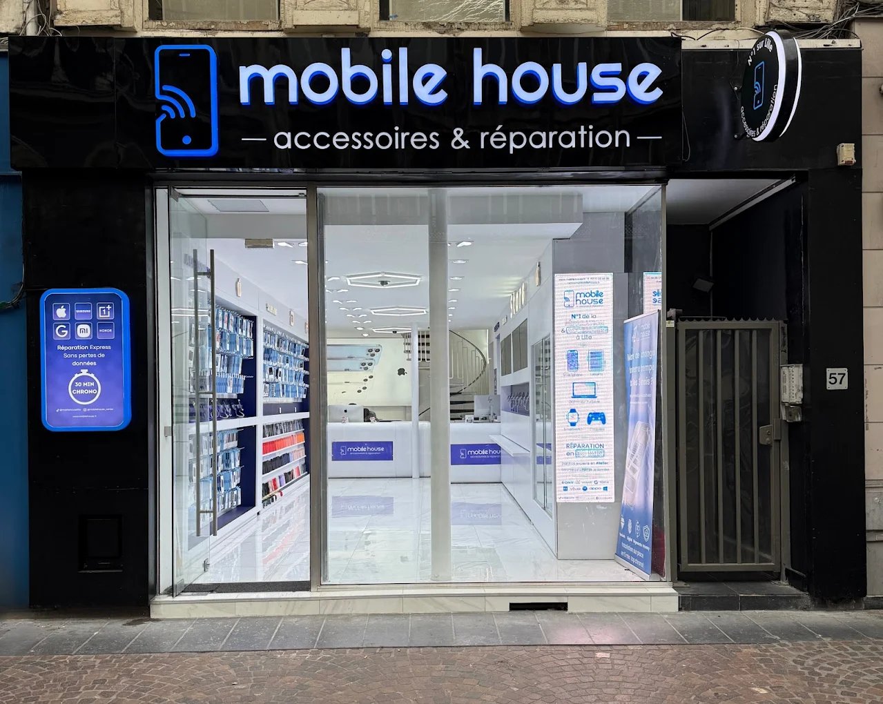 Mobile House : N°1 De La Réparation Express & Vente De Téléphone Sur Lille ( Gare Lille Flandres ), Atelier De Réparation De Téléphones à Lille