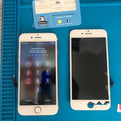 Reparfone 78 - Réparation téléphone à domicile, Atelier de Réparation de Téléphone à Issou