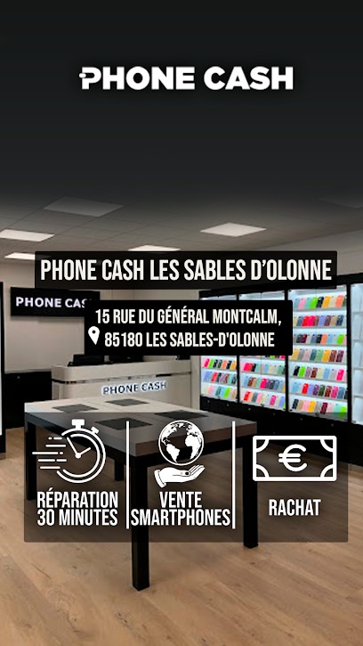 Phone Cash Les Sables D'Olonne - Réparation, Rachat Et Vente De Téléphone, Atelier de Réparation de Téléphone à Château-d'Olonne