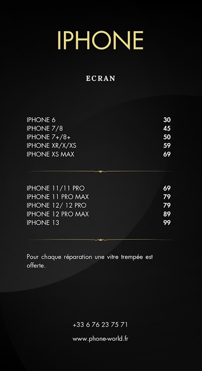 Phone-World, Atelier de Réparation de Téléphone à Pézenas