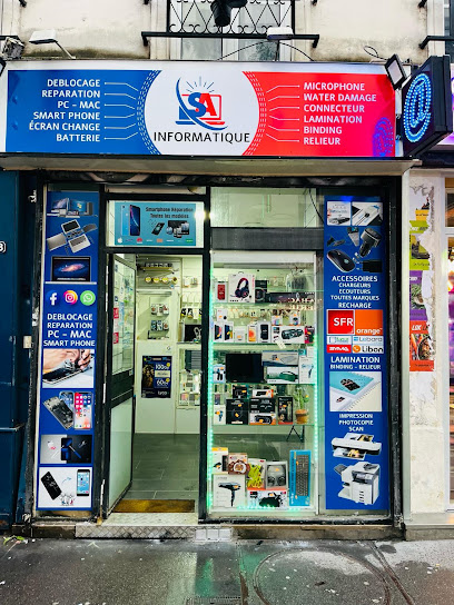 Sa Informatique, Atelier De Réparation De Téléphones à Paris 11
