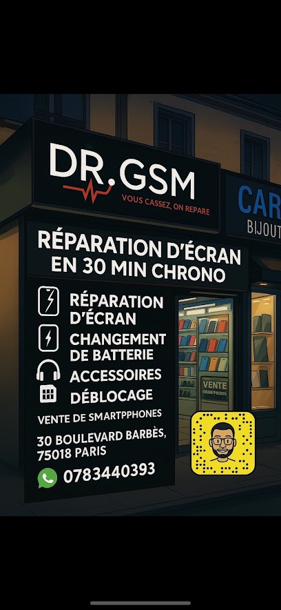 Dr. Gsm, Magasin De Téléphonie à Paris 18